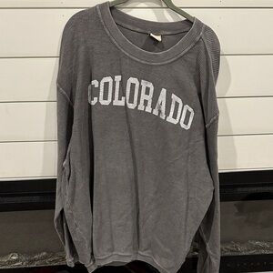 Gray Colorado Sweatshirt